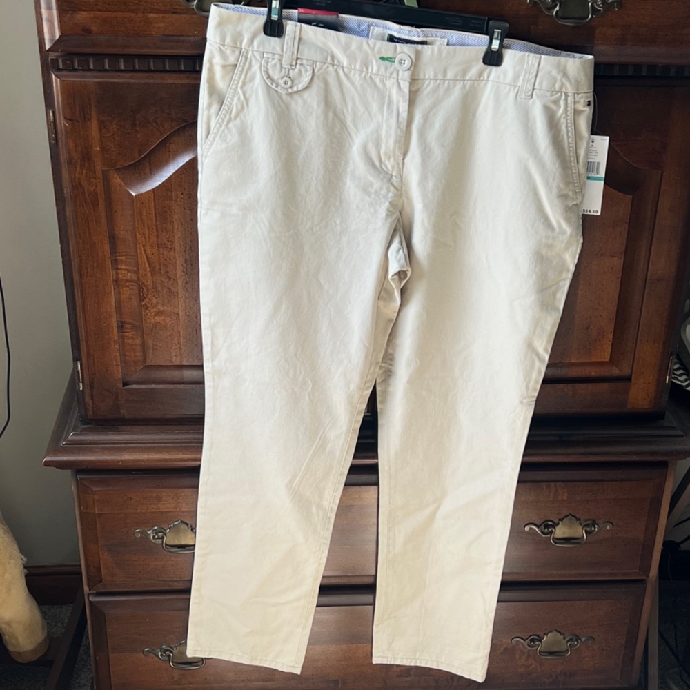 Tommy Hilfiger Women's Beige Chinos